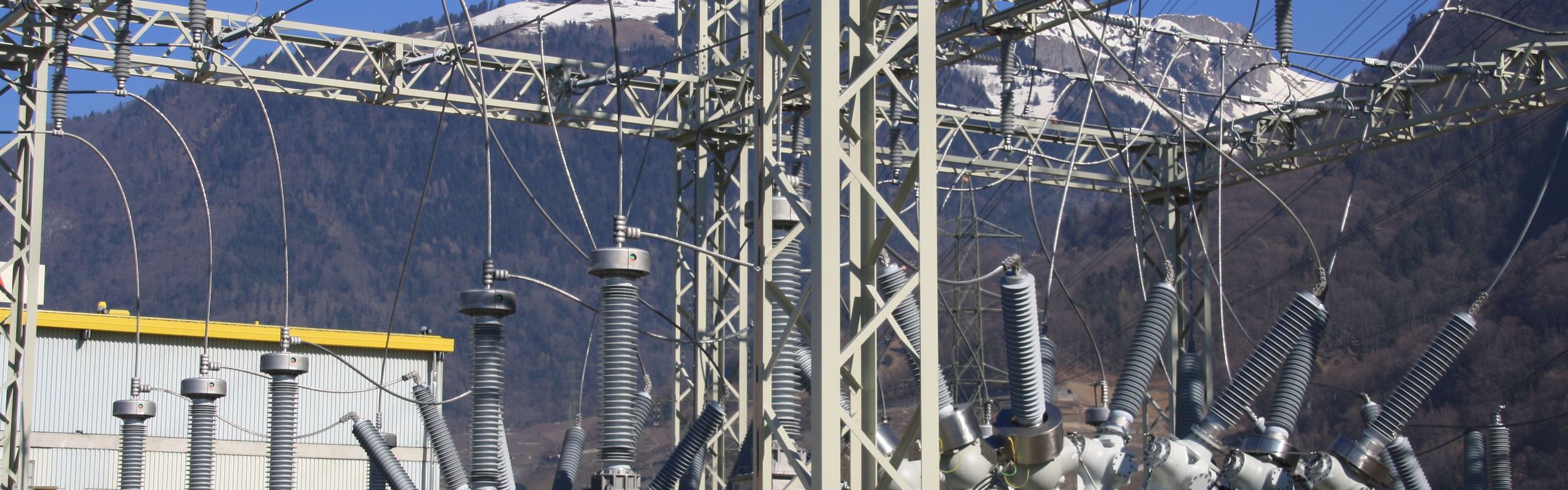 EOF current transformer, substation Villeneuve