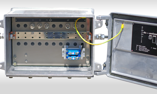 Secondary Terminal Box of Oil Paper Insulated Capacitive Voltage Transformer CVT ECF, Instrument Transformer
